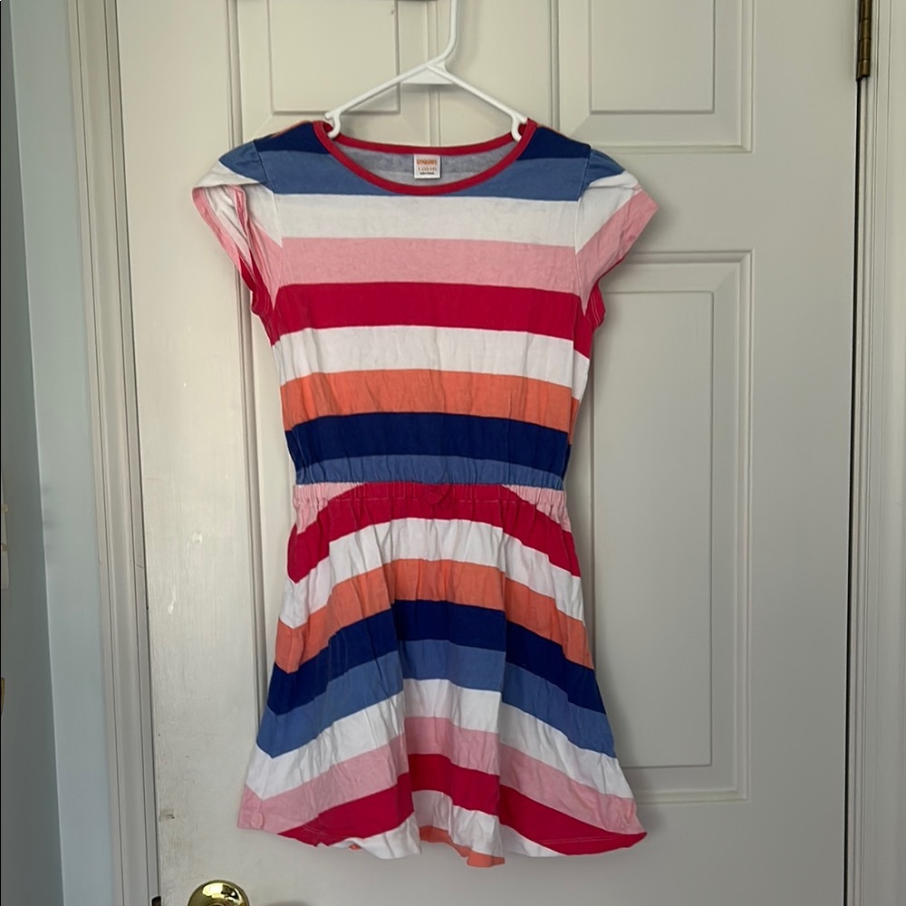 Gymboree Red and White Fit and Flare Dress